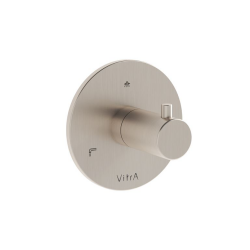VitrA Origin A4262434 Ankastre 3 Yollu Yönlendirici - Fırçalı Nikel