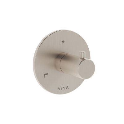 VitrA Origin A4262434 Ankastre 3 Yollu Yönlendirici - Fırçalı Nikel - 1