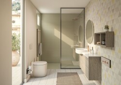 VitrA Duş Dirseği A4263123 90 Derece - Duvardan - Altın - 2