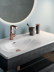 VitrA Lavabo Yuvarlak Süzgeci Universal A4514926 Basmalı - Bakır - 4