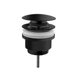 VitrA Origin A4514936 Yuvarlak Lavabo Süzgeci - Basmalı - Mat Siyah 