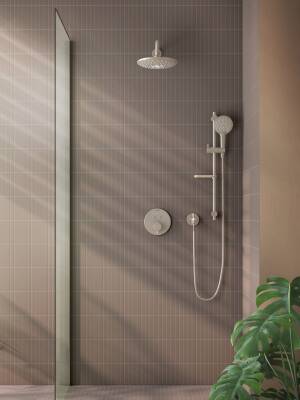 VitrA Duş Dirseği A4565234 Duvardan - Uzun - Fırçalı Nikel - 3