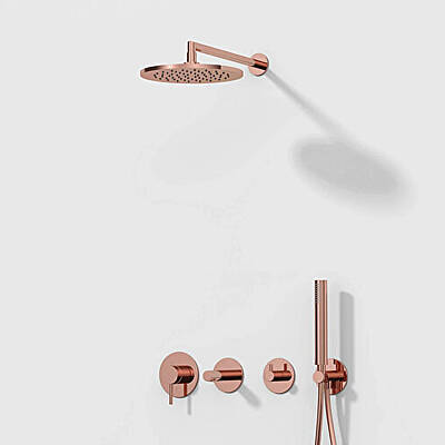 VitrA Origin Ankastre Duş Seti - 8 Parça - Bakır - 3