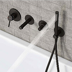 VitrA Origin Ankastre Duş Seti - 8 Parça - Siyah - 4