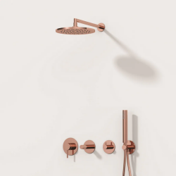 VitrA Origin Ankastre Duş Seti, Bakır, 9 Parça