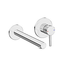 VitrA Origin Aura A43668 Ankastre Lavabo Bataryası Sıva Üstü, Krom