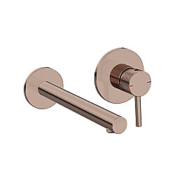 VitrA Origin Aura A4366829 Ankastre Lavabo Bataryası Sıva Üstü, Soft Bakır