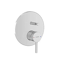 VitrA Origin Aura A43782 Ankastre Banyo Sıva Üstü, Krom