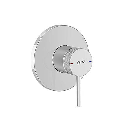 VitrA Origin Aura A43783 Ankastre Duş Bataryası, Sıva Üstü, Krom - 1
