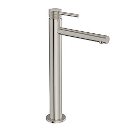 VitrA Origin Aura Lavabo Bataryası A4367634 Yüksek - Fırçalı Nikel