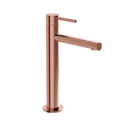 VitrA Origin Lavabo Bataryası A4255729 Yüksek - Soft Bakır