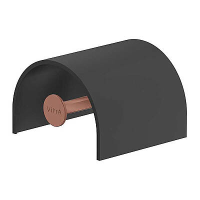VitrA Origin Tuvalet Kağıtlığı A4488829, Kapaklı Soft Bakır - 1