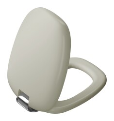VitrA Plural Klozet kapağı 126-020-009 Duroplast - üstten sıkmalı - yavaş kapanır - kolay sök-tak - metal menteşeli - mat bej 