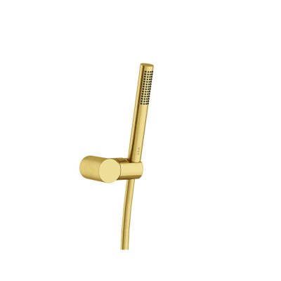 VitrA Prime Round A4592625 Stick El Duşu Takımı, Fırçalı Altın - 1