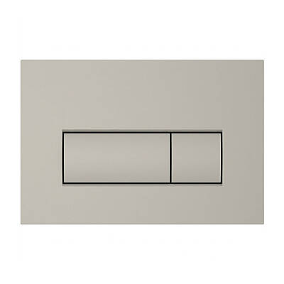 VitrA Root Square 740-2386 Kumanda Paneli, Mat Gri - 1