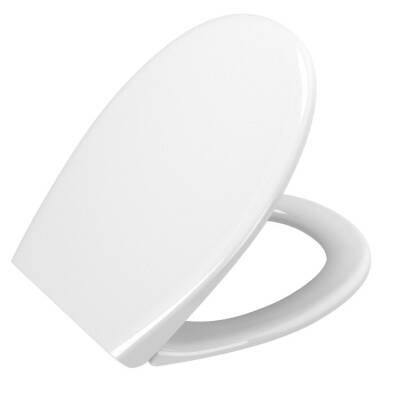 VitrA Universal Klozet Kapağı 84-003-009 Duroplast - Üstten Sıkmalı - Yavaş Kapanır - Metal Menteşeli - Beyaz - 1