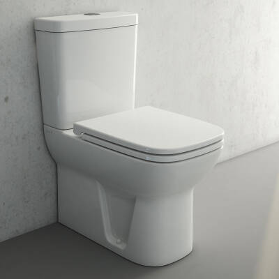 VitrA S20 Duvara Tam Dayalı Klozet Seti - Kapak ve İç Takım Dahil - 7