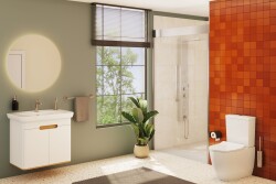 VitrA Sirius Kumanda Paneli 740-0486 Parmak İzi Bırakmayan - Ekstra hijyenik kaplama - Mat Krom - 2