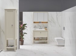 VitrA Valarte Tezgahüstü lavabo 7800B003-0012 Dikdörtgen - 60x37 cm - armatür deliksiz - su taşma delikli - beyaz - 3