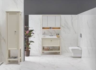 VitrA Valarte Tezgahüstü lavabo 7800B003-0012 Dikdörtgen - 60x37 cm - armatür deliksiz - su taşma delikli - beyaz - 3