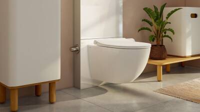 VitrA Vitrus Duvar Önü Cam Rezervuar 770-5770-01 Stop Valfli - 3/6 L - Beyaz - 3