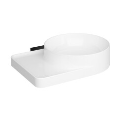 VitrA Voyage Tezgahüstü lavabo 7229B403-0016 40x53 cm - armatür deliksiz - su taşma deliksiz - Clean - beyaz
