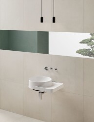 VitrA Voyage Tezgahüstü lavabo 7229B403-0016 40x53 cm - armatür deliksiz - su taşma deliksiz - Clean - beyaz - 2