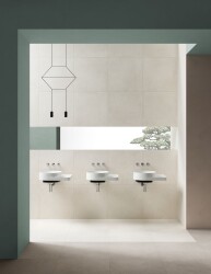 VitrA Voyage Tezgahüstü lavabo 7229B403-0016 40x53 cm - armatür deliksiz - su taşma deliksiz - Clean - beyaz - 3