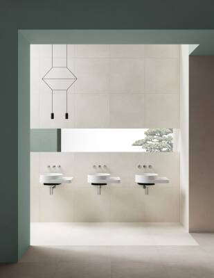 VitrA Voyage Tezgahüstü lavabo 7229B403-0016 40x53 cm - armatür deliksiz - su taşma deliksiz - Clean - beyaz - 3