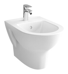 VitrA Zentrum Asma bide 5797L003-0288 50 cm - tek armatür delikli - su taşma delikli - yanlardan deliksiz - beyaz
